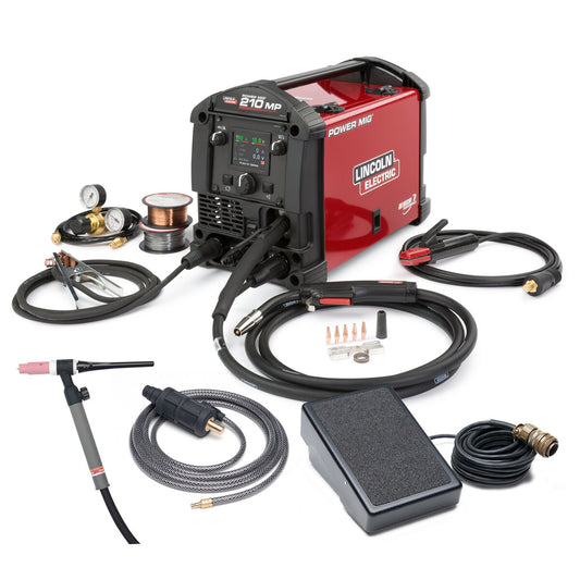 POWER MIG® 210 MP® Multi-Process Welder TIG One-Pak®